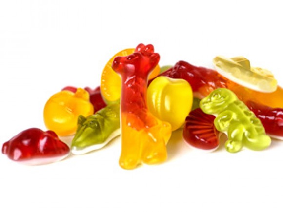 Fruchtsaft-Mischung mit Schaum