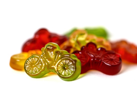 Fruchtsaft-Fahrräder